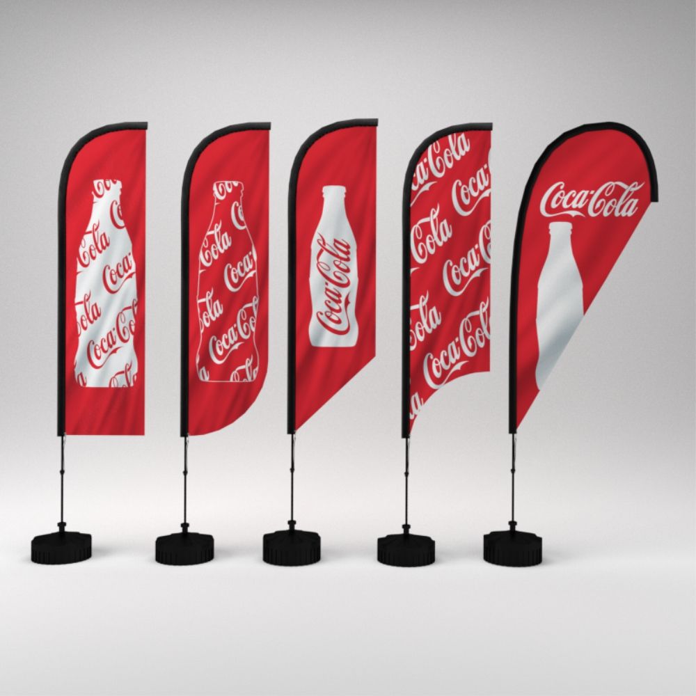 Teardrop Flag Kit - UK Printing Company