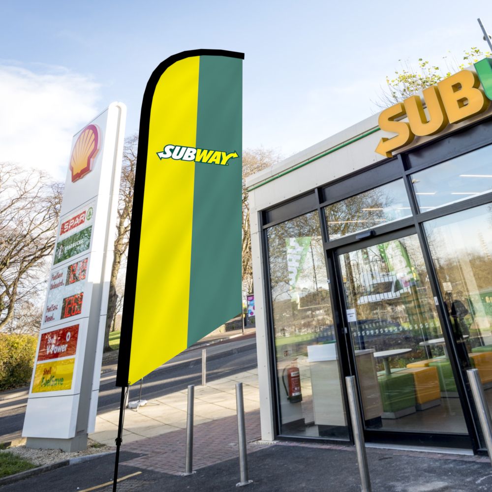 Angled Flag Kit - UK Printing Company